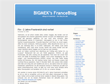 Tablet Screenshot of france.bigmek.de